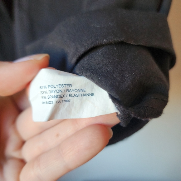 Black GAP tuxedo front dress size 8 - Picture 7 of 8